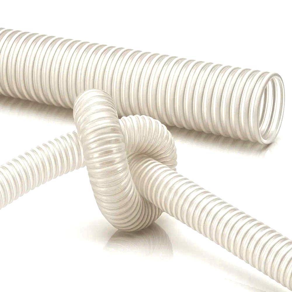 PUR-Absaug- und Förderschlauch NORPLAST® PUR 385 AIRFLEX AS - Innen-Ø 150 mm - Überdruck 0,18 bar - Länge 20 m - Preis per Rolle