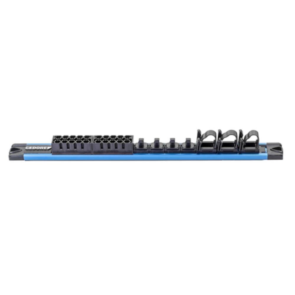 Gedore Steckleiste - magnetisch - 10 Steckplätze - für 1/4" Steckschlüsseleinsätze - Preis per Stück