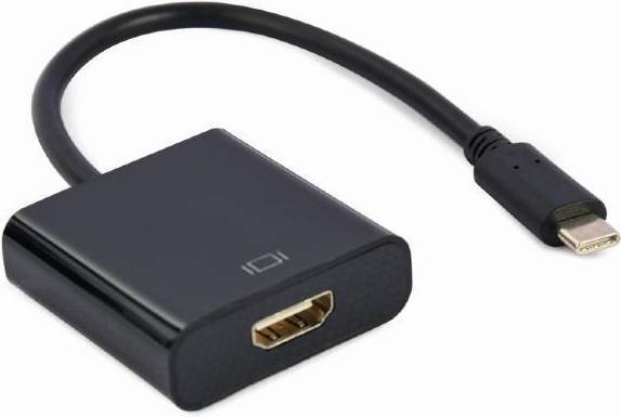 gembird USB-C auf HDMI Adapter, schwarz 4k@60 Hz Adapter / Konverter USB