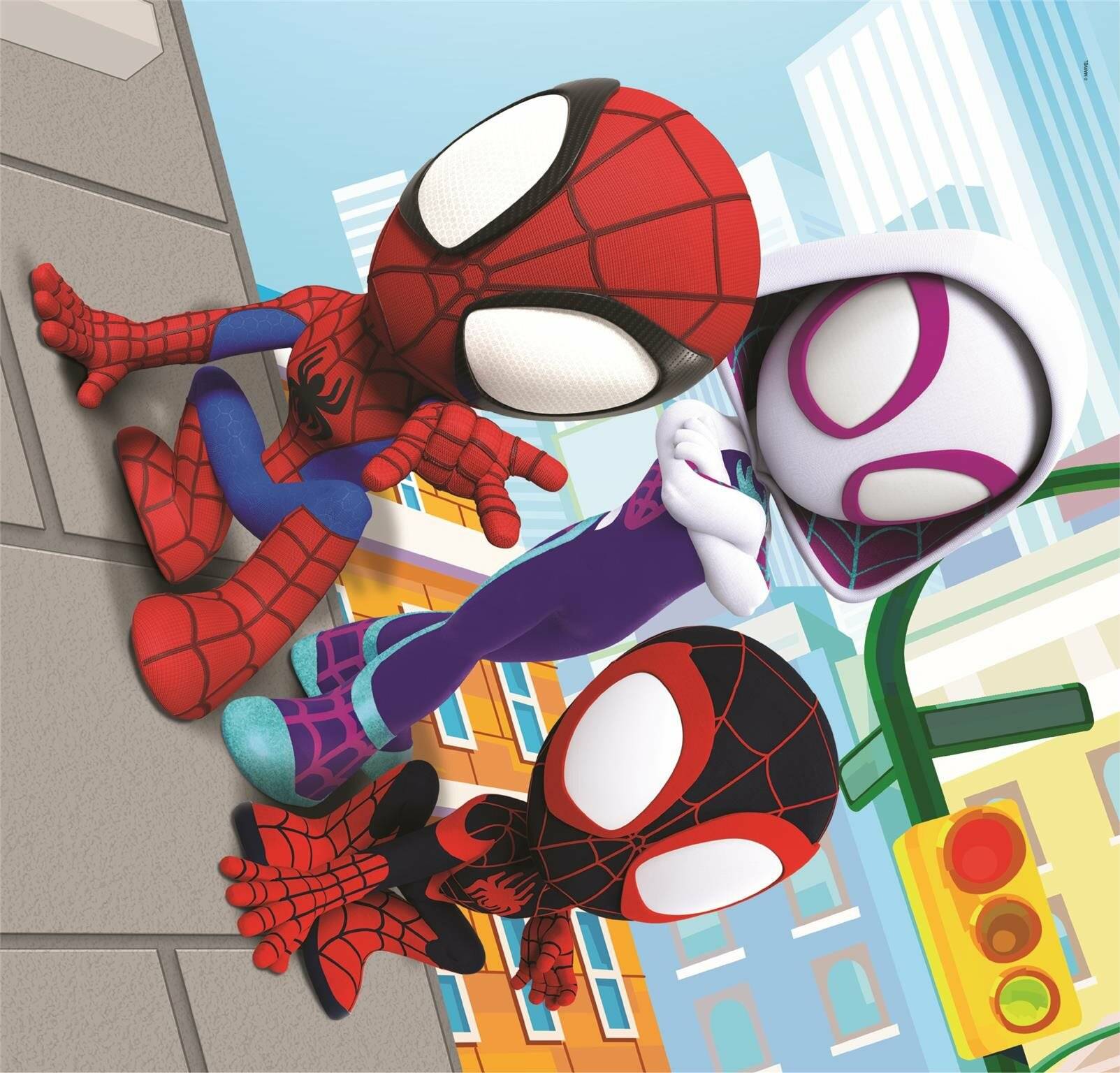 3 Puzzle da 48 Pezzi - Spidey