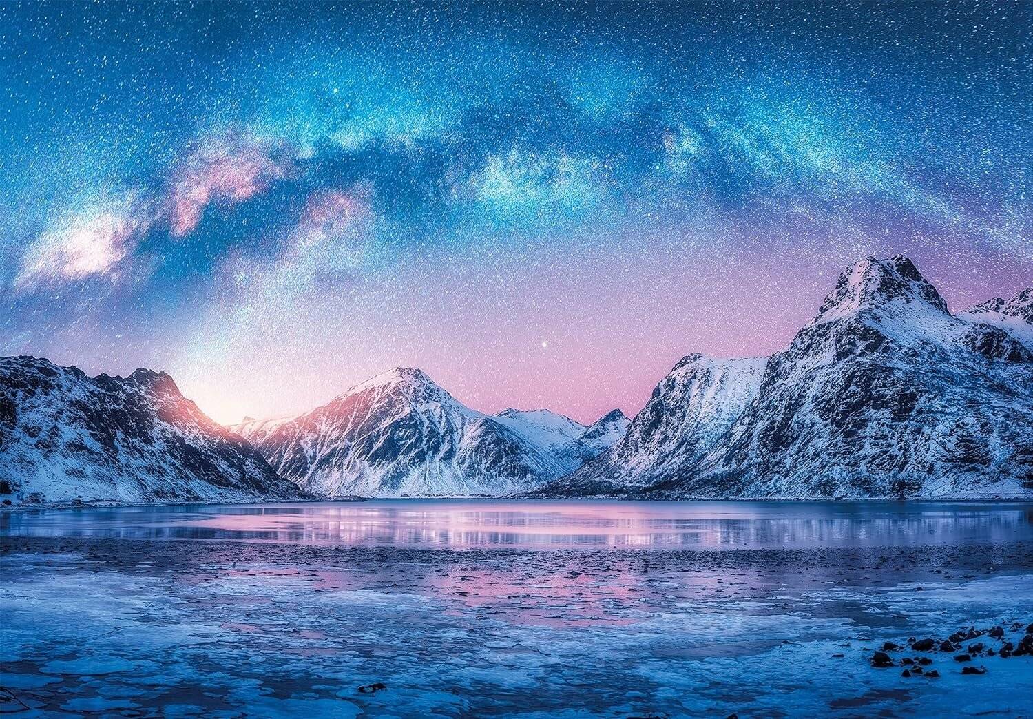 Hellblaues Puzzle 500Stück