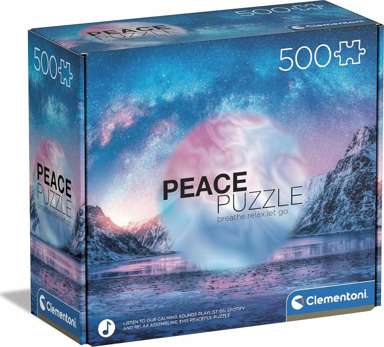 Hellblaues Puzzle 500Stück