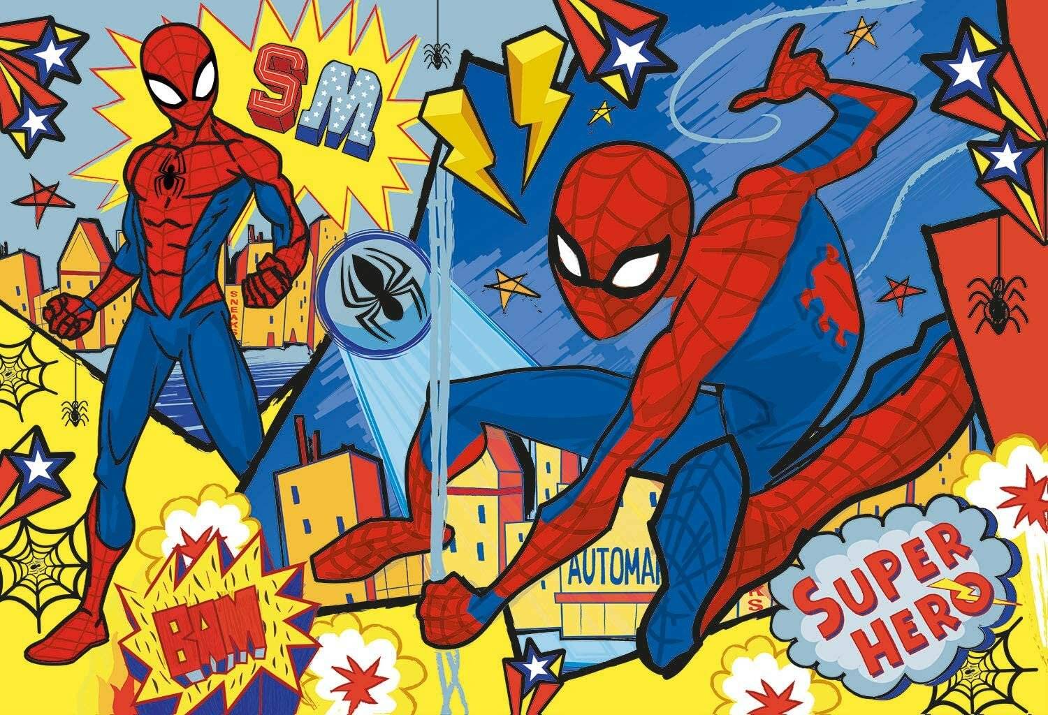 CLEMENTONI Puzzle Spiderman: Super Hero MAXI 24 Teile