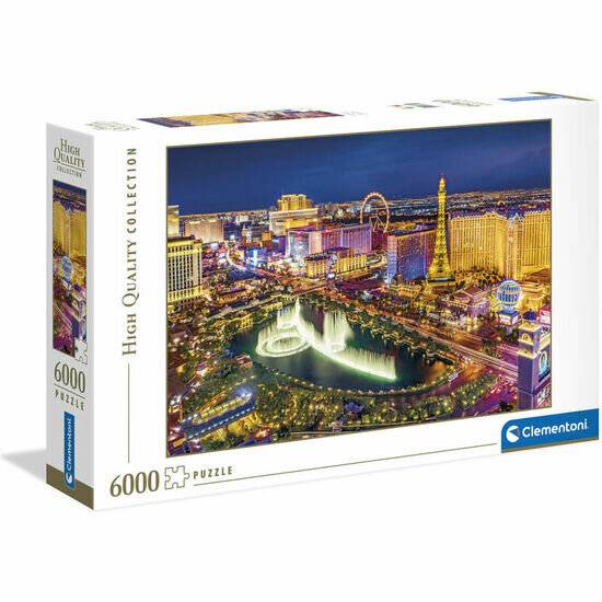CLEMENTONI Puzzle Las Vegas 6000 Teile