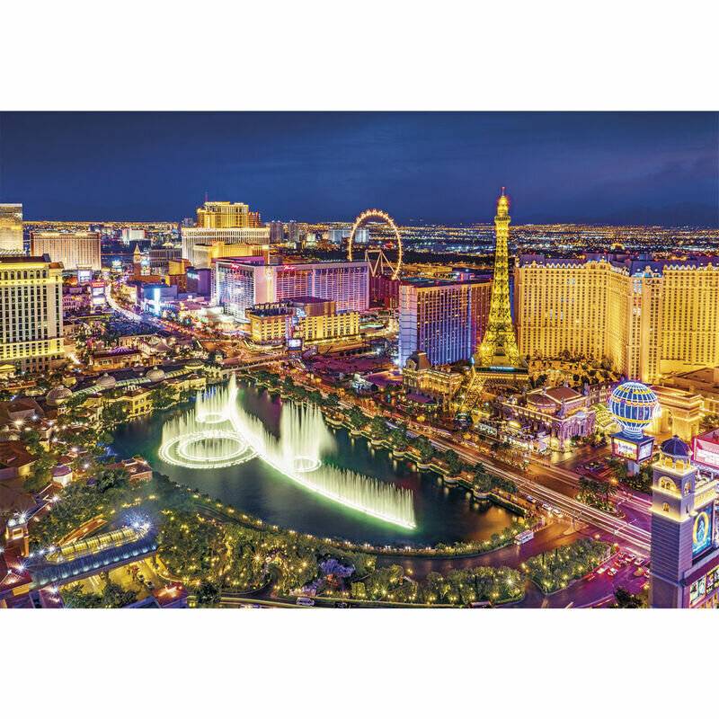 CLEMENTONI Puzzle Las Vegas 6000 Teile