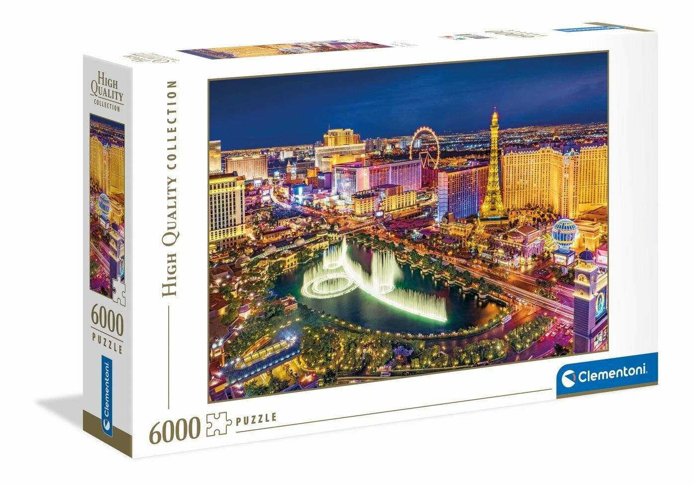 CLEMENTONI Puzzle Las Vegas 6000 Teile