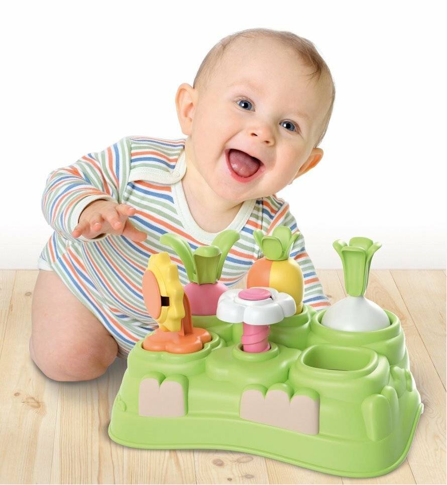 CLEMENTONI BABY Jigsaw Puzzle Bunter Garten (Spielen für die Zukunft)