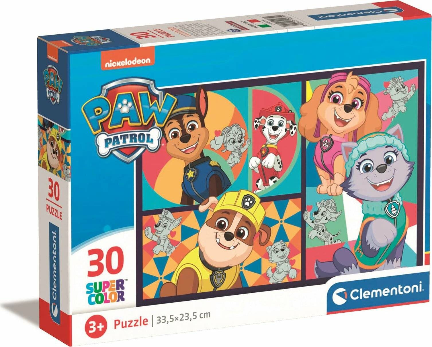 CLEMENTONI Puzzle Tlapková patrola 30 Teile