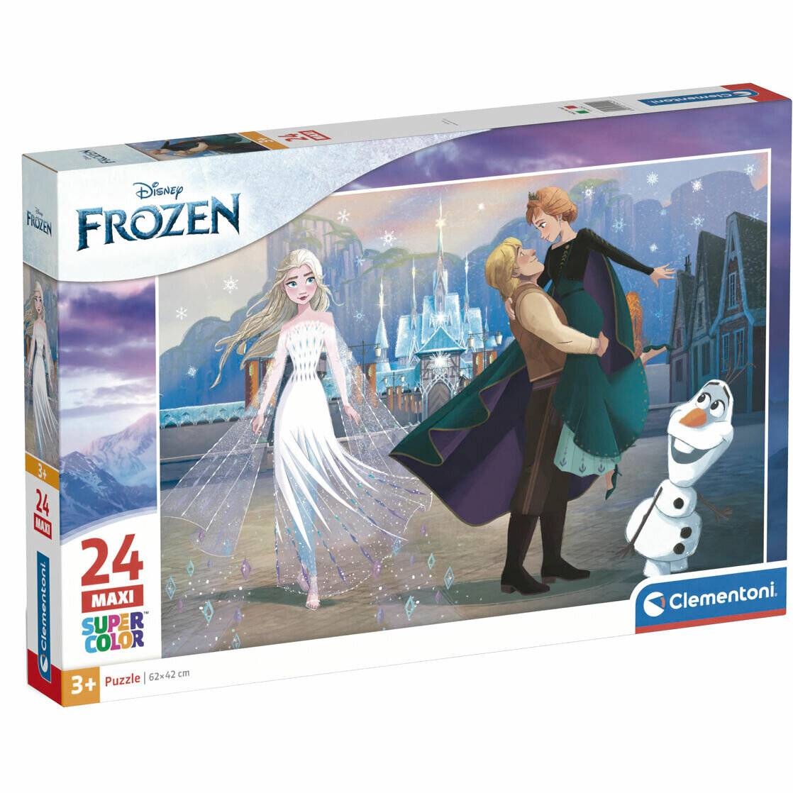 CLEMENTONI Eisreich Puzzle 2 MAXI 24 Teile