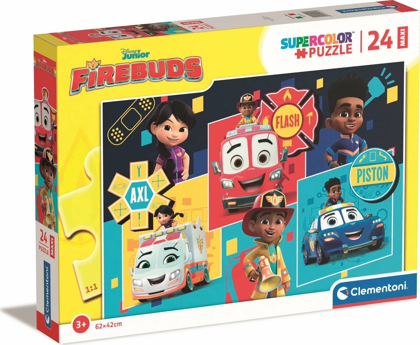 CLEMENTONI Puzzle Feuerknospen MAXI 24 Stück