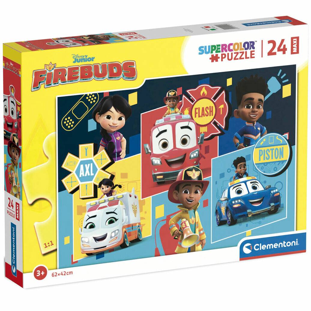 CLEMENTONI Puzzle Feuerknospen MAXI 24 Stück