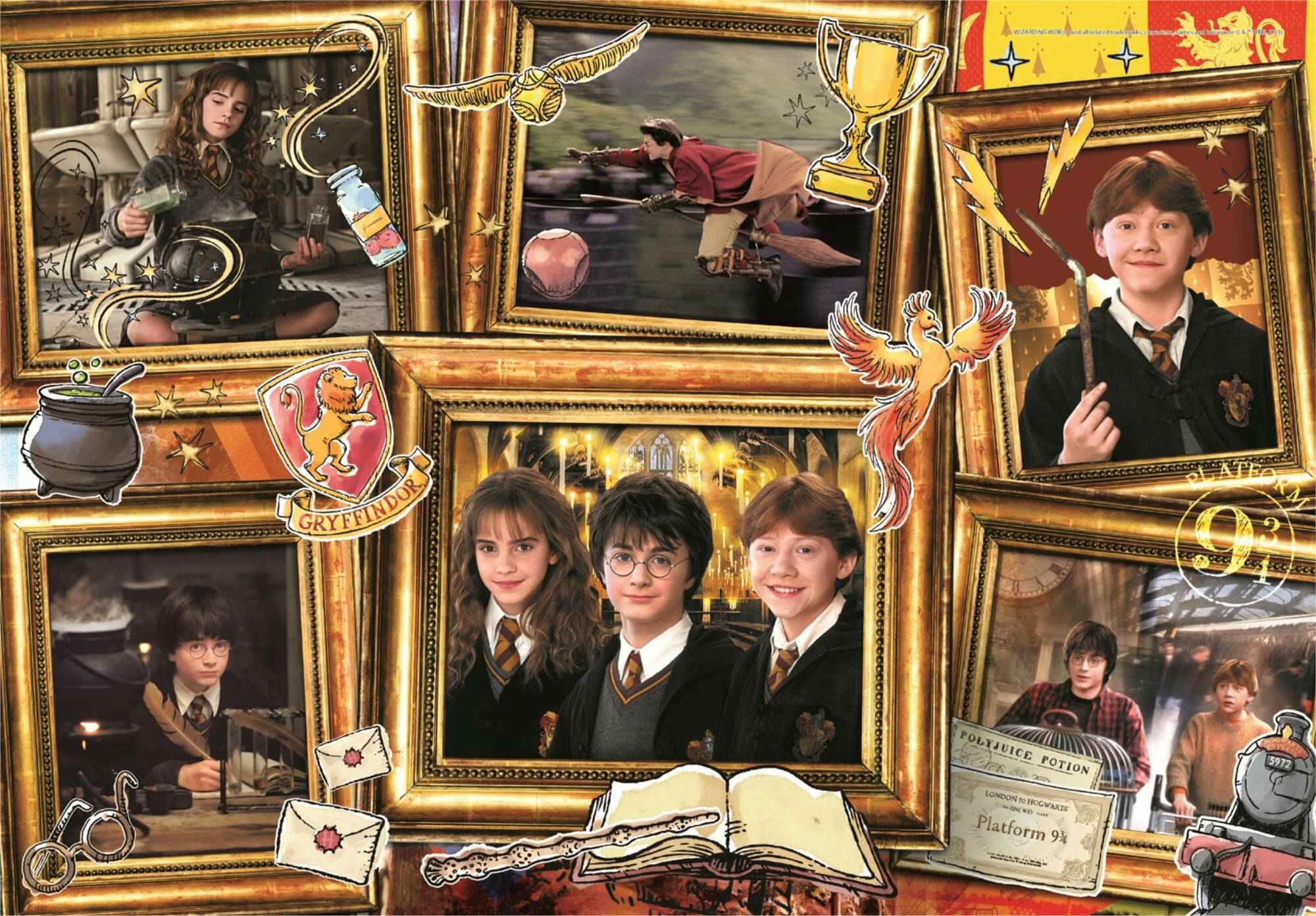 CLEMENTONI Puzzle Harry Potter 180 Teile