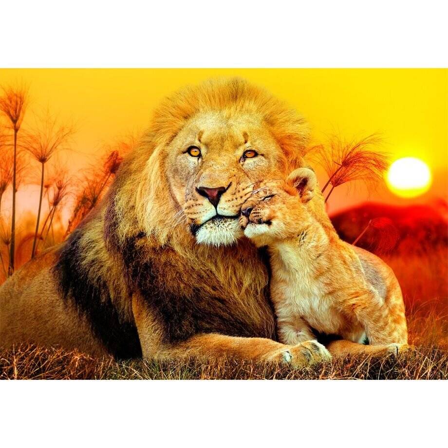 CLEMENTONI Puzzle Unerwartete Umarmung 180 Teile