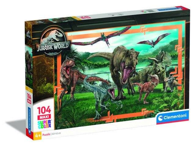 CLEMENTONI Puzzle Jurassic World MAXI 104 Teile