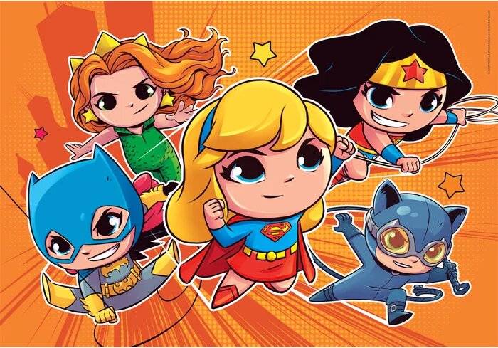 CLEMENTONI Puzzle DC Super Friends 2x60 Teile