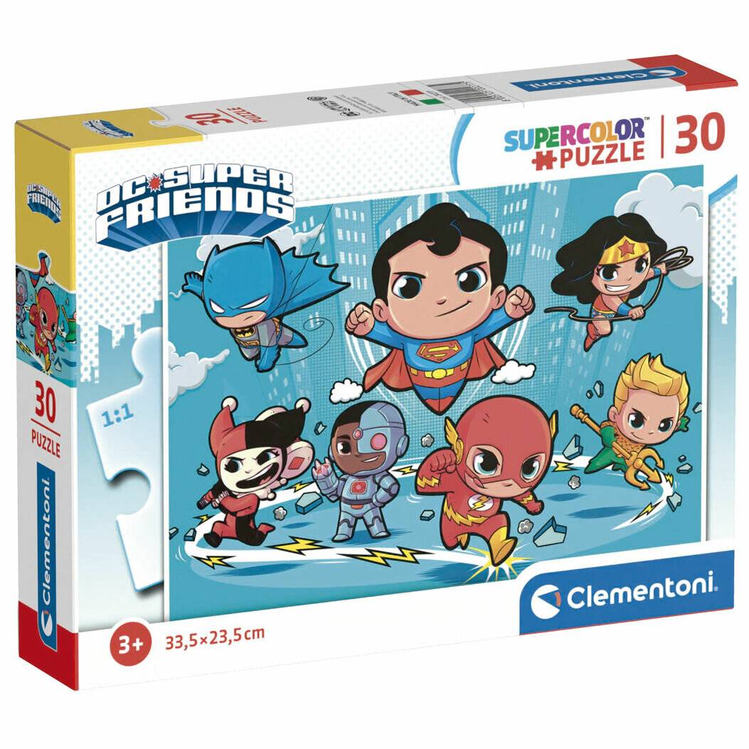 CLEMENTONI Puzzle DC Super Friends 30 Teile