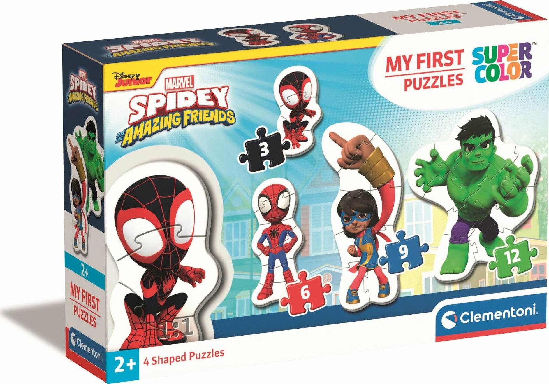 Marvel Spidey und seine erstaunlichen Freunde puzzle 3-6-9-12pcs