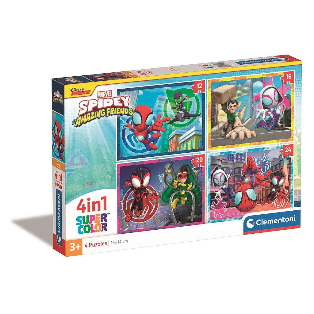 Marvel Spidey und seine erstaunlichen Freunde Puzzle 12-16-20-24Stü ck