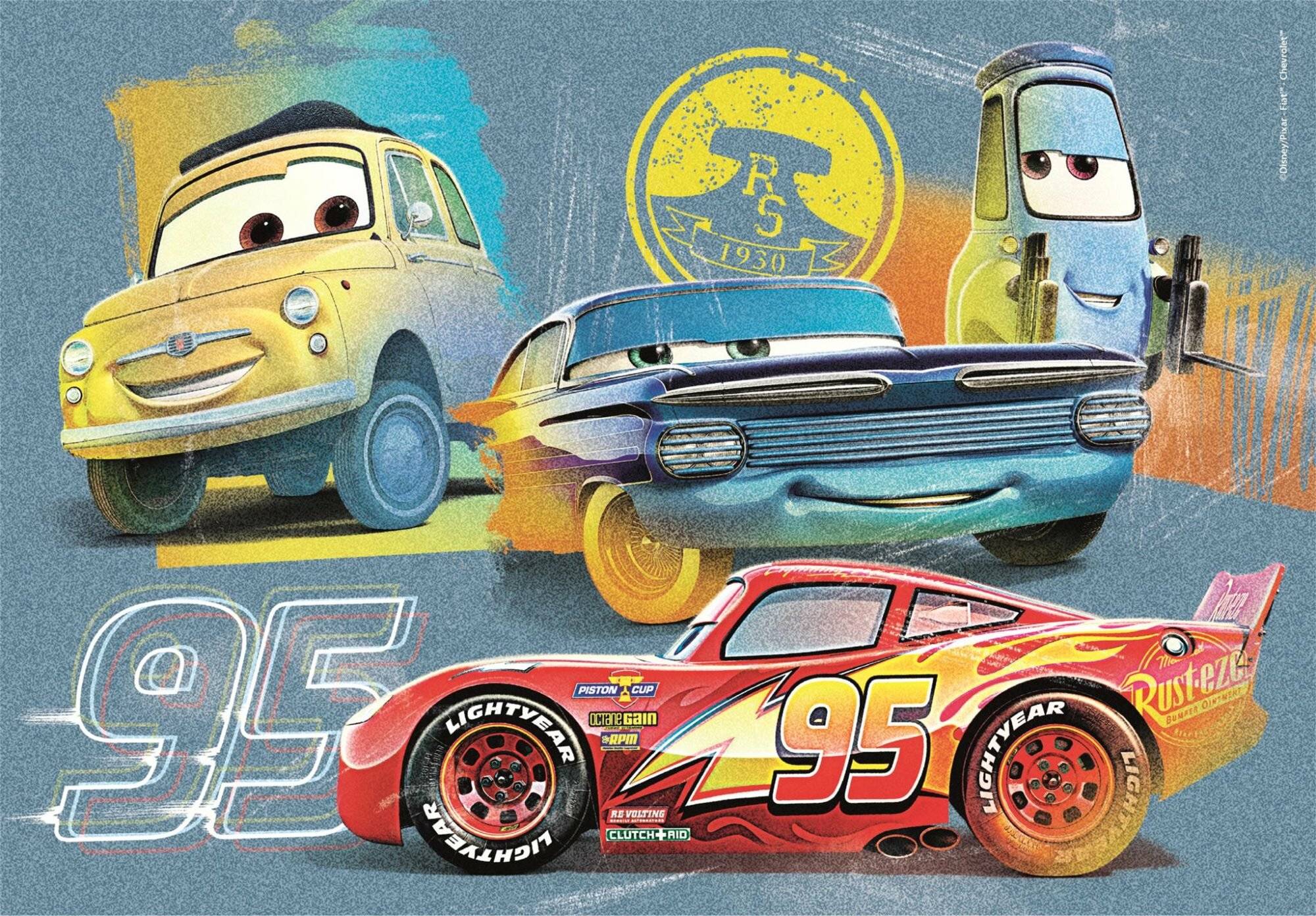 Disney Cars Puzzle 2x20Stü ck