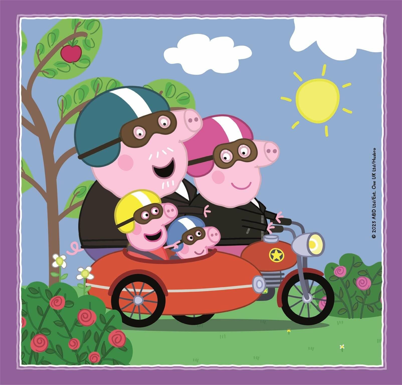 Peppa Pig Puzzle 3x48Stü ck