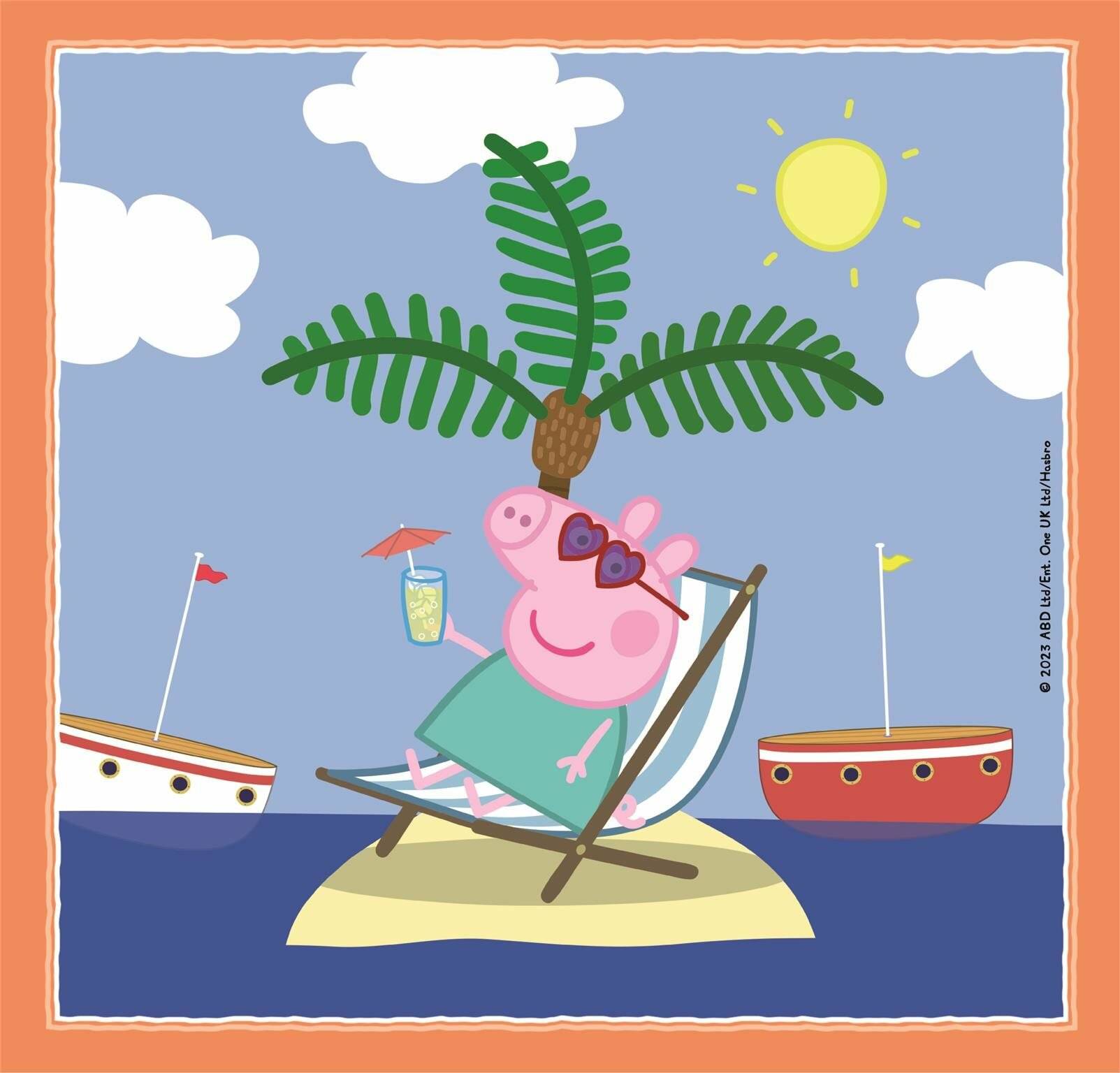 Peppa Pig Puzzle 3x48Stü ck