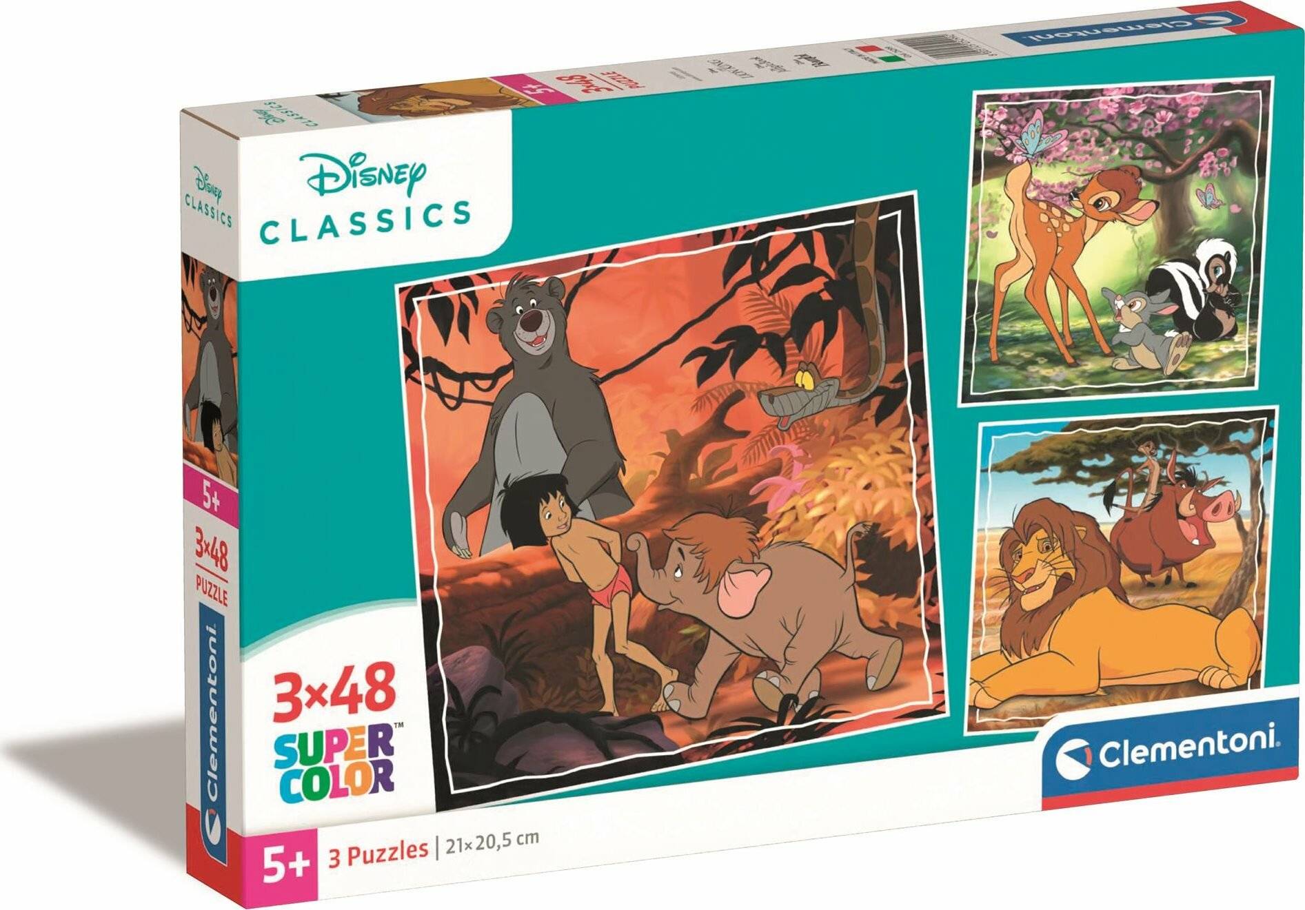 Disney Classics Puzzle 3x48Stü ck