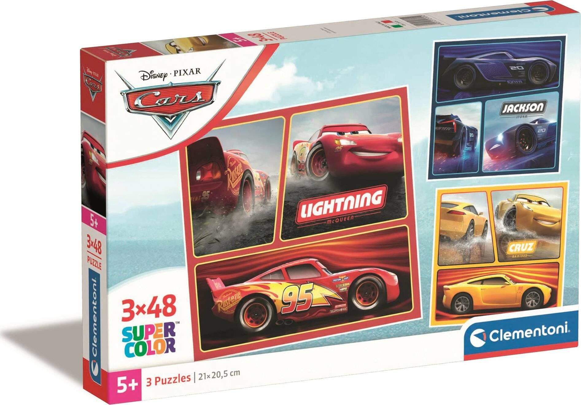 Disney Cars Puzzle 3x48Stü ck