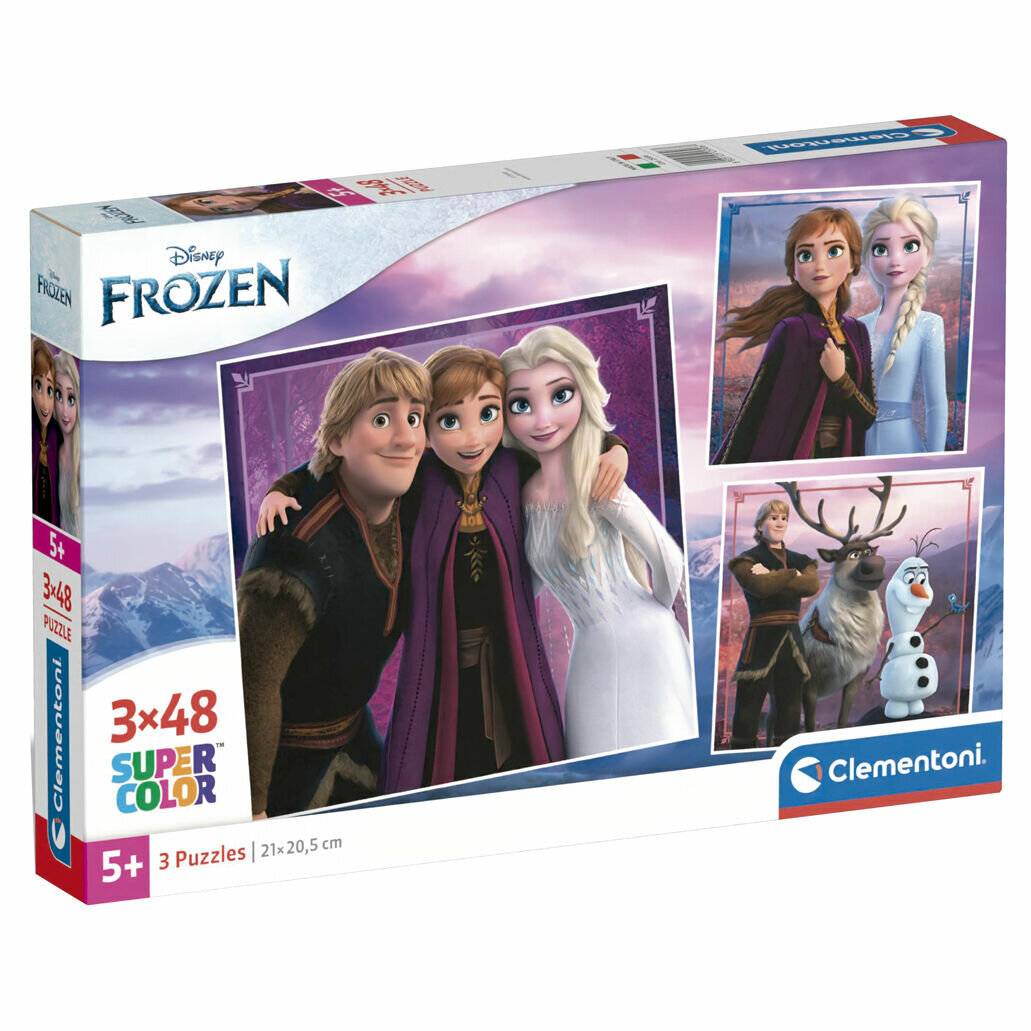 Disney Gefrorenes Puzzle 3x48Stü ck