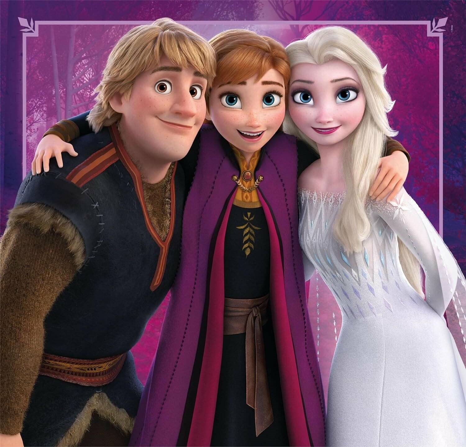 Disney Gefrorenes Puzzle 3x48Stü ck