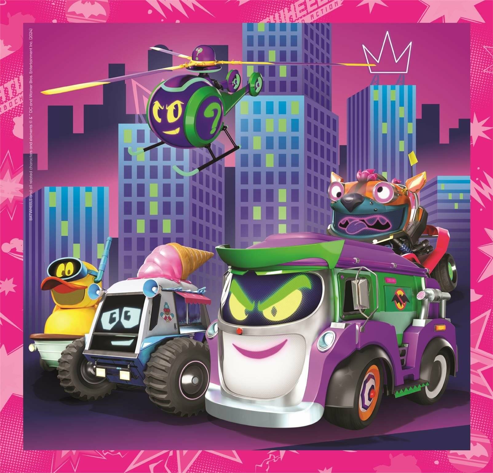 Fledermausrä der puzzle 3x48St.