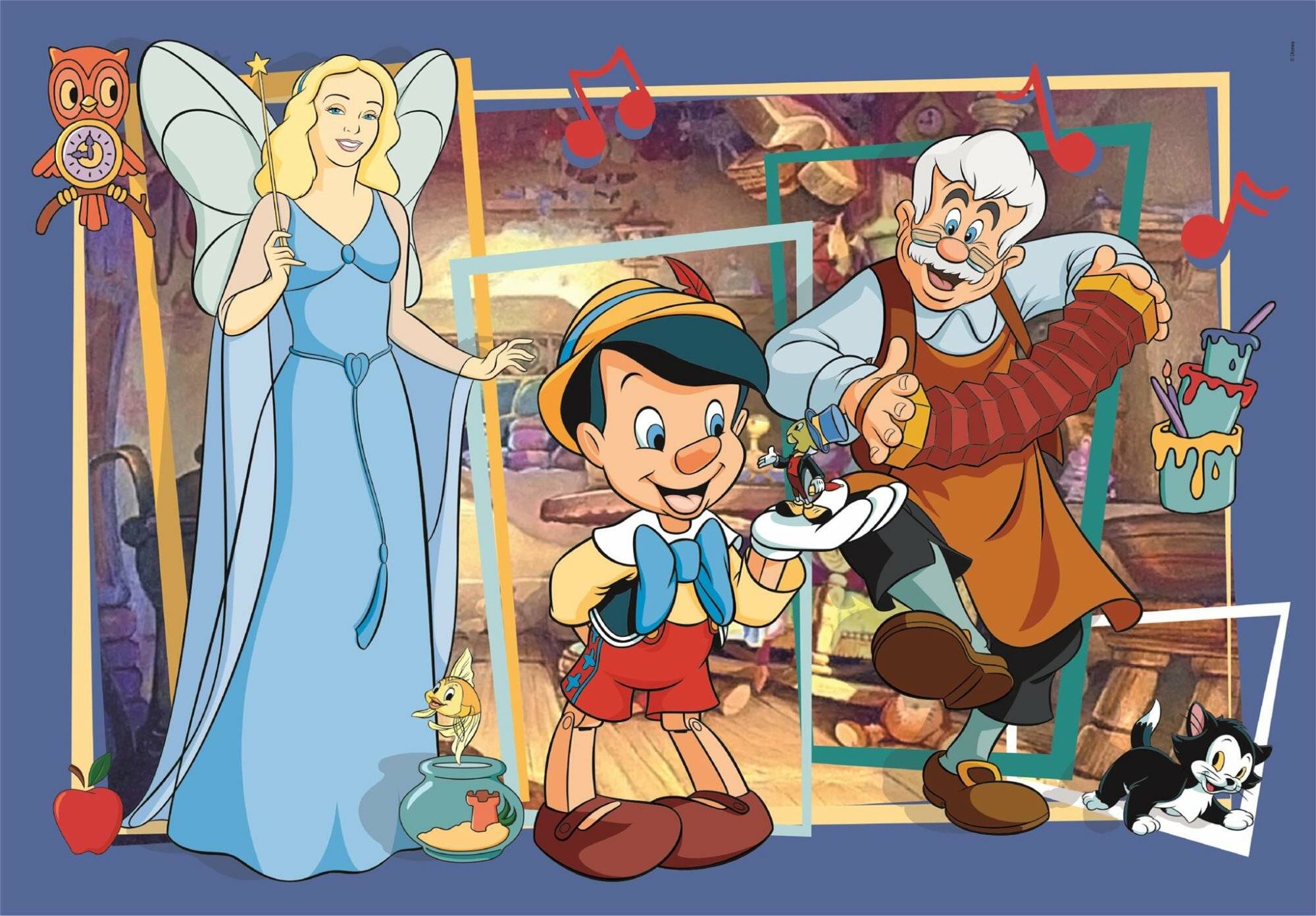 Disney Pinocchio-Puzzle 104teilig