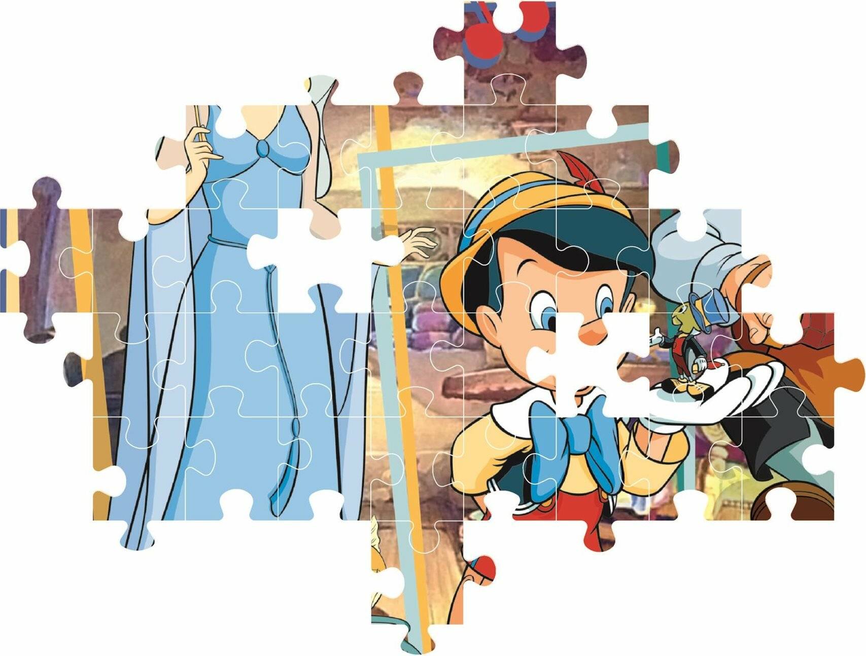 Disney Pinocchio-Puzzle 104teilig