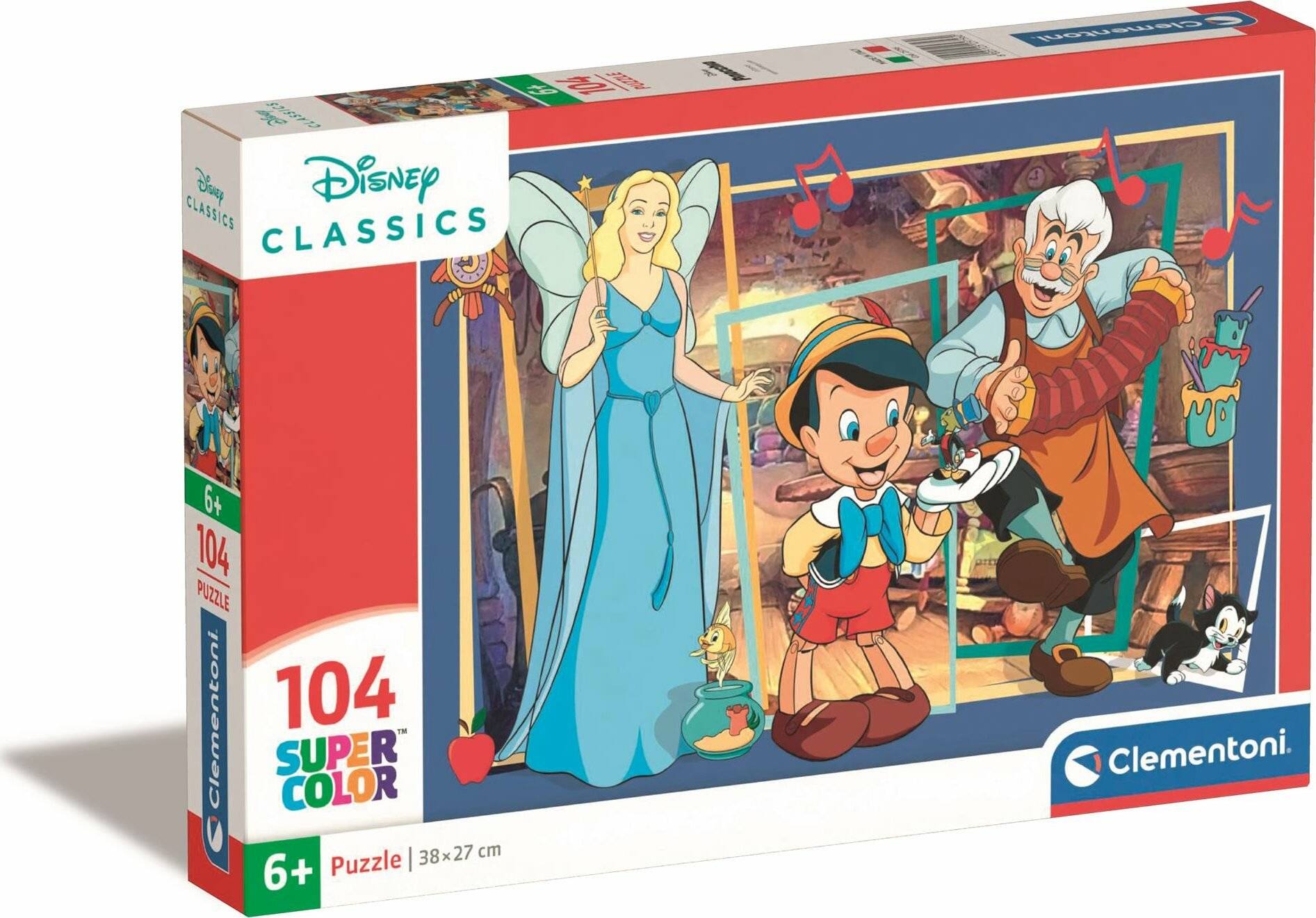 Disney Pinocchio-Puzzle 104teilig