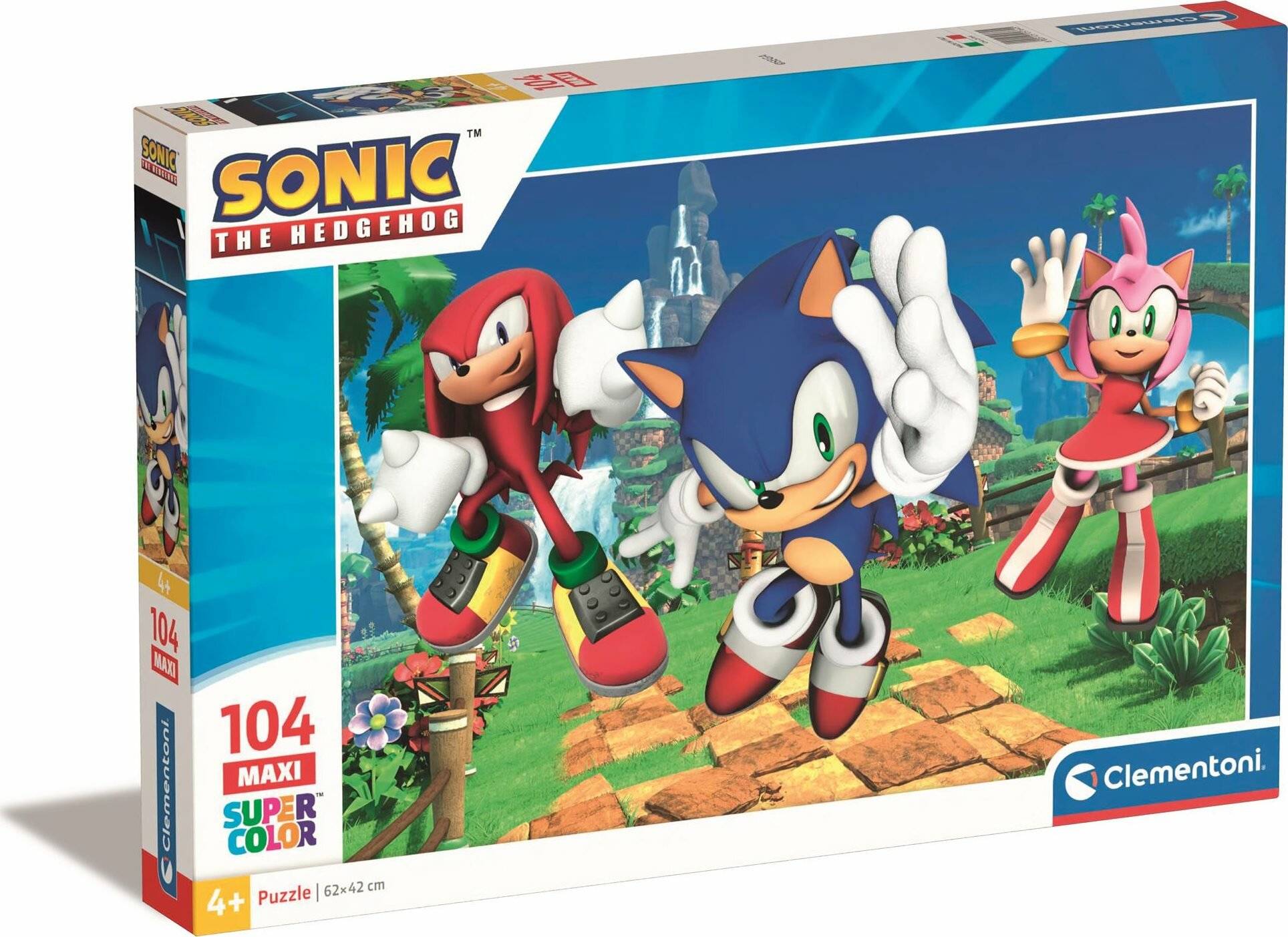 Sonic the Hedgehog maxi puzzle 104pcs