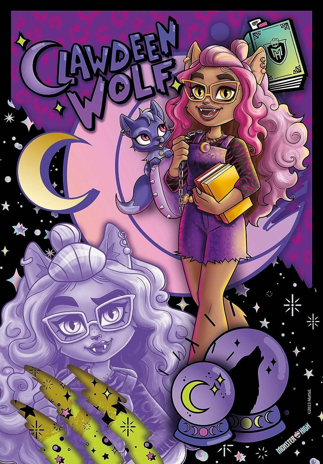 Monster High Clawdeen Wolf Puzzle 150Stü ck