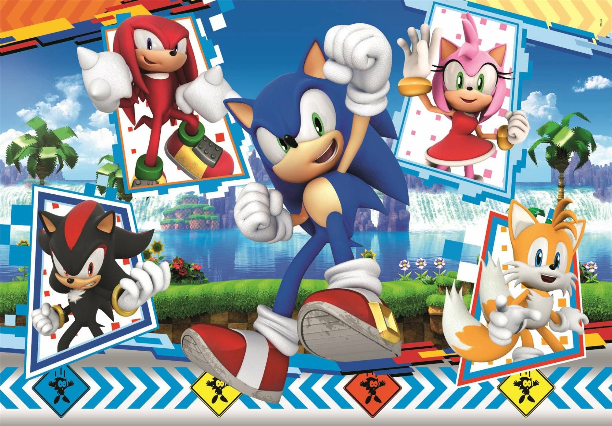 Sonic the Hedgehog maxi puzzle 24pcs