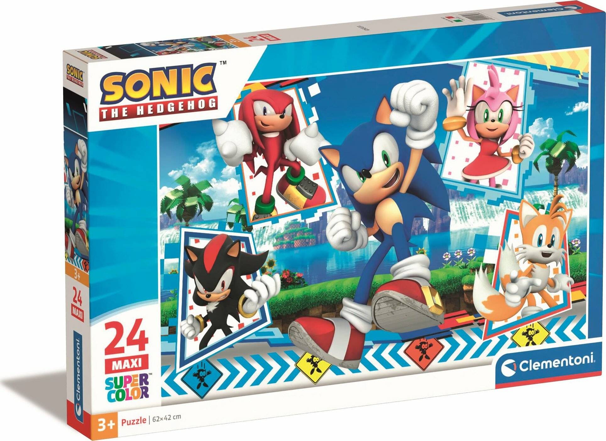 Sonic the Hedgehog maxi puzzle 24pcs