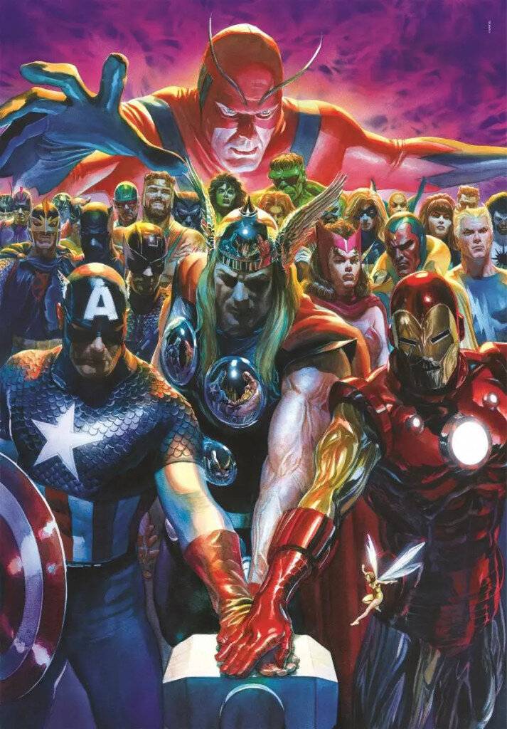 Marvel Avengers-Puzzle 1000Stü ck