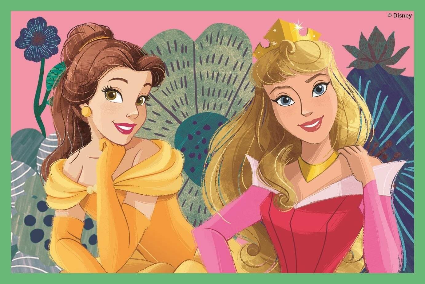 Disney Prinzessin Wü rfelpuzzle 6tlg.