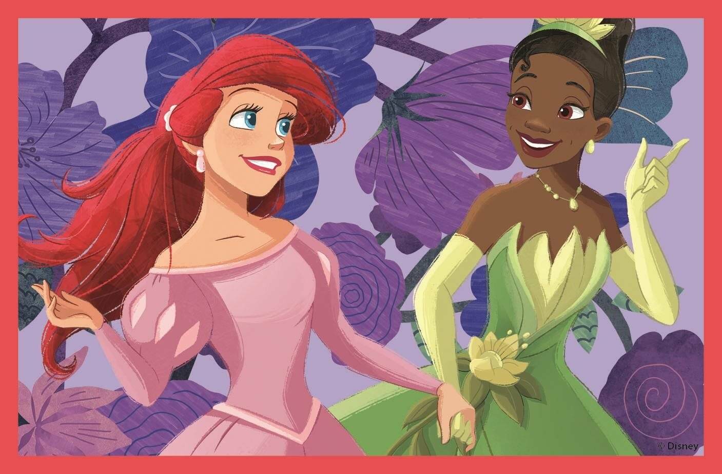 Disney Prinzessin Wü rfelpuzzle 6tlg.