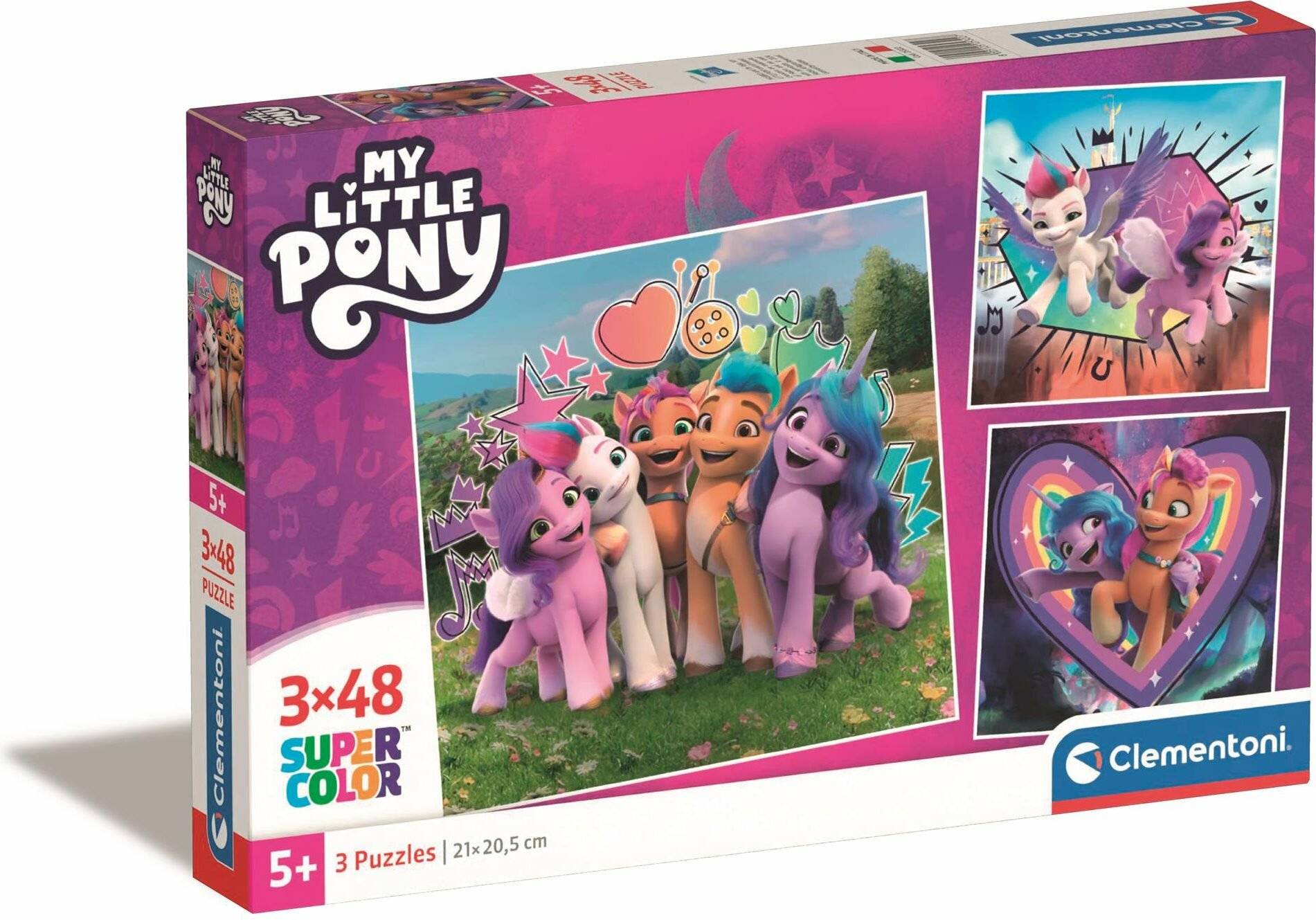 My Little Pony Puzzle 3x48Stü ck