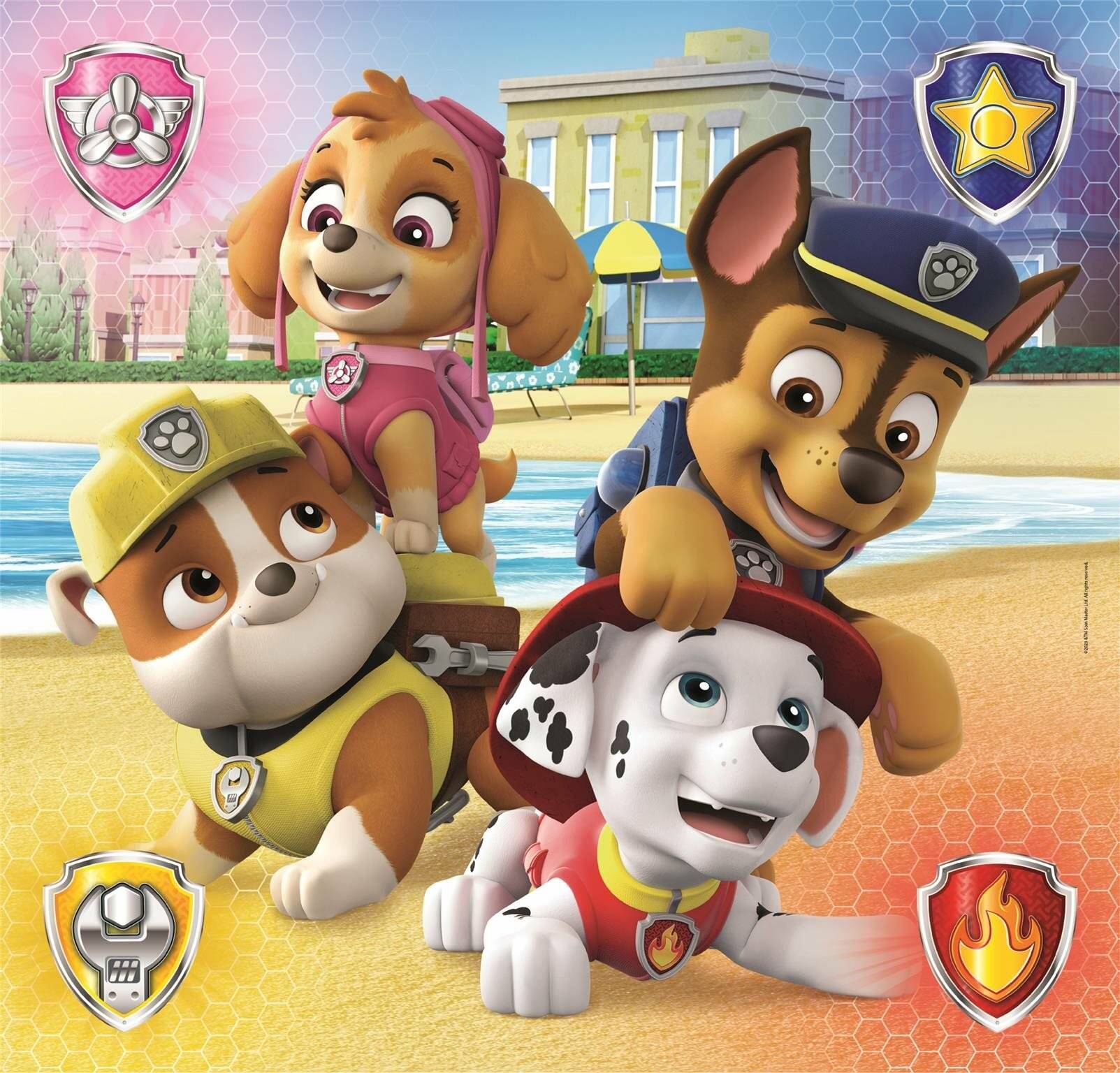 Paw Patrol Puzzle 3x48Stü ck