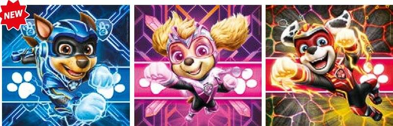 Paw Patrol Puzzle 3x48Stü ck