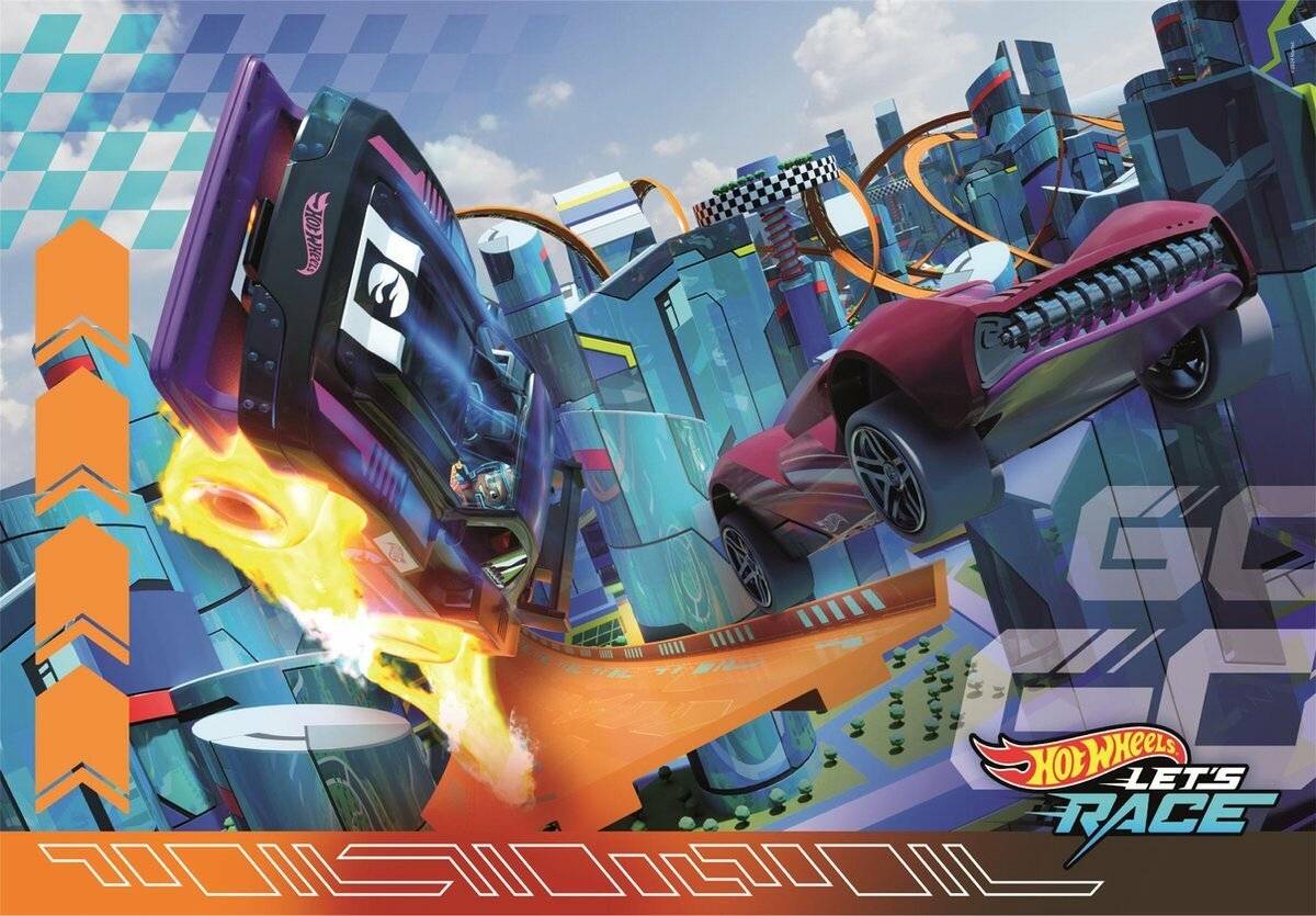 Hot Wheels Puzzle 2x60Stü ck