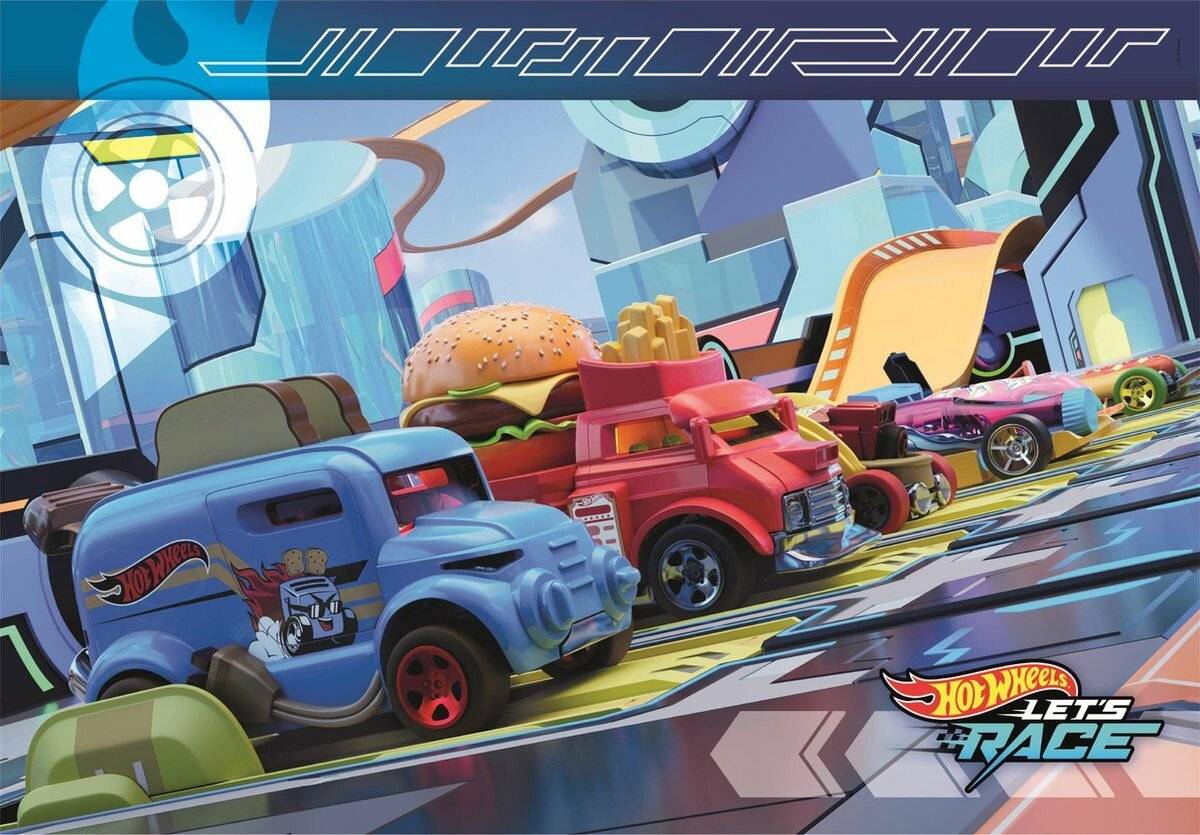 Hot Wheels Puzzle 2x60Stü ck