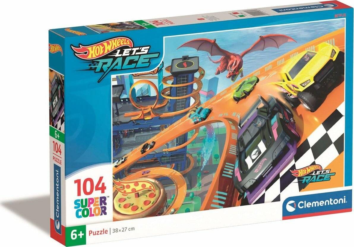 Hot Wheels Puzzle 104Stü ck
