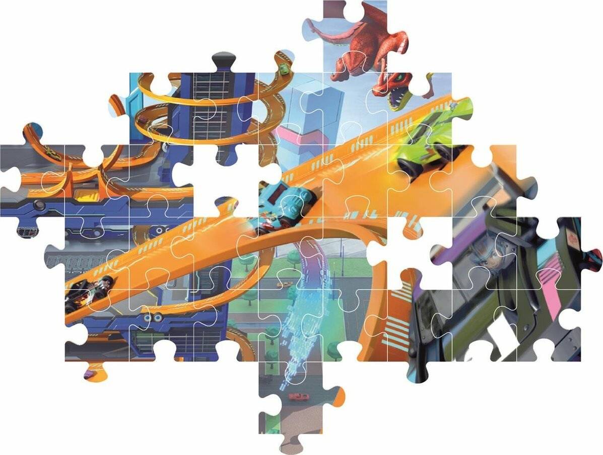 Hot Wheels Puzzle 104Stü ck