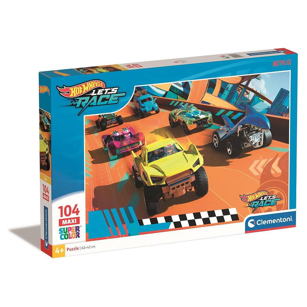 Hot Wheels maxi puzzle 104pcs
