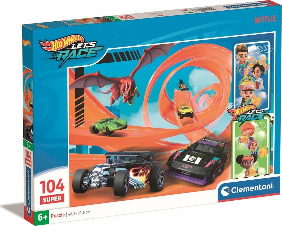 Hot Wheels Puzzle 104Stü ck