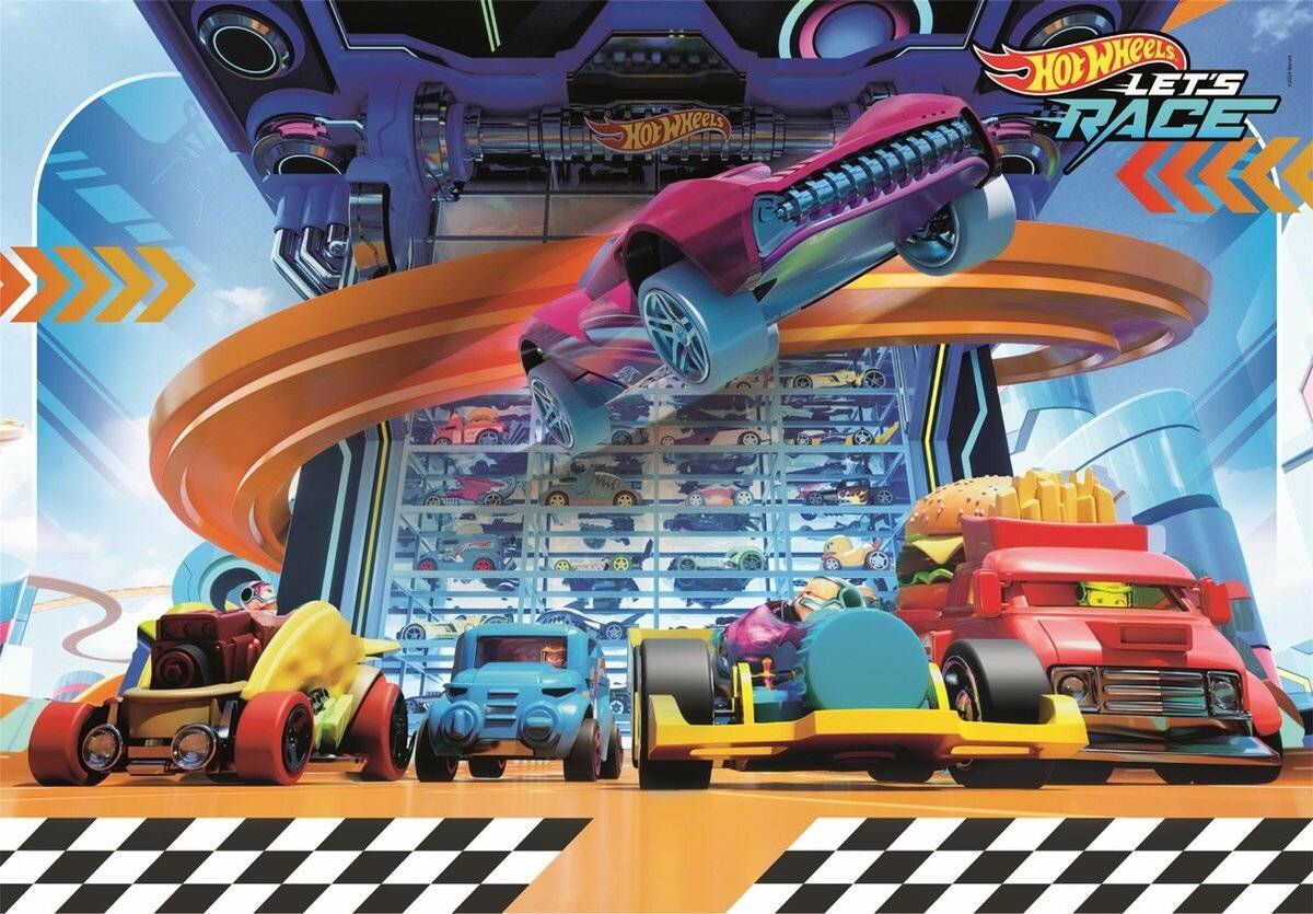 Hot Wheels Puzzle 104Stü ck